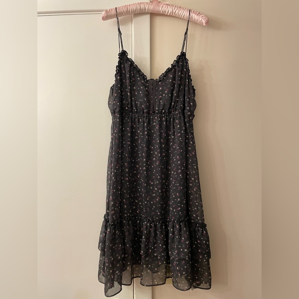 American Eagle sundress, dark gray, size 14